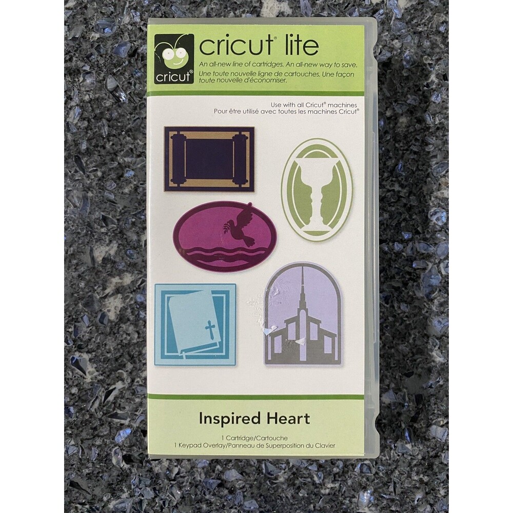 Cricut Cartridge Inspired Heart 50 Religious Images
